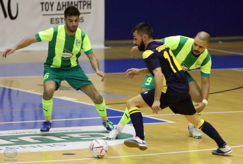 Futsal: Εκτός έδρας νίκες για Ομόνοια και ΑΕΛ thumb