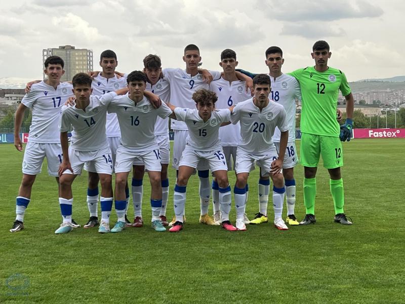 H Εθνική Παίδων K16 νίκησε με 1-0 τη Λετονία thumb