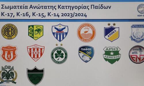 Το πρόγραμμα του πρώτου γύρου για τα Πρωταθλήματα Ανώτατης Κατηγορίας Παίδων thumb