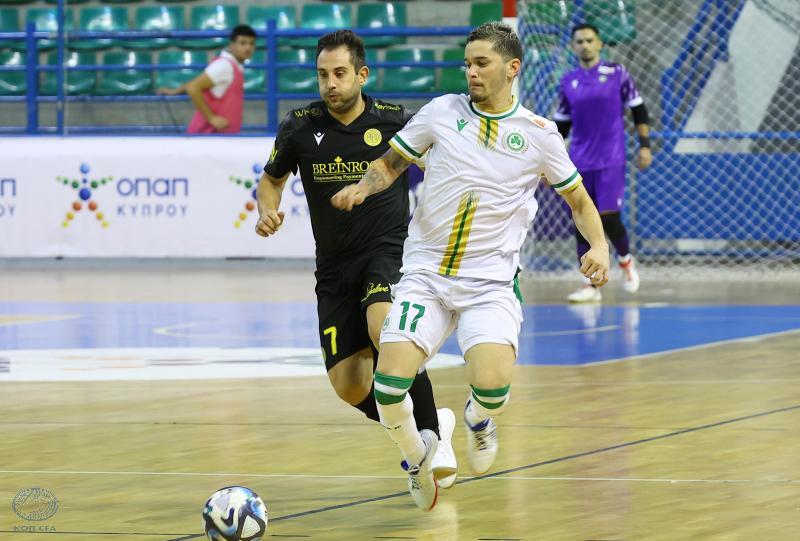 Futsal: Δράση σε «Σπύρος Κυπριανού» και Μελκονιάν thumb