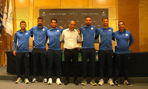 Davis Cup: Η Κύπρος έτοιμη για τη μεγάλη μάχη με την Ουκρανία thumb