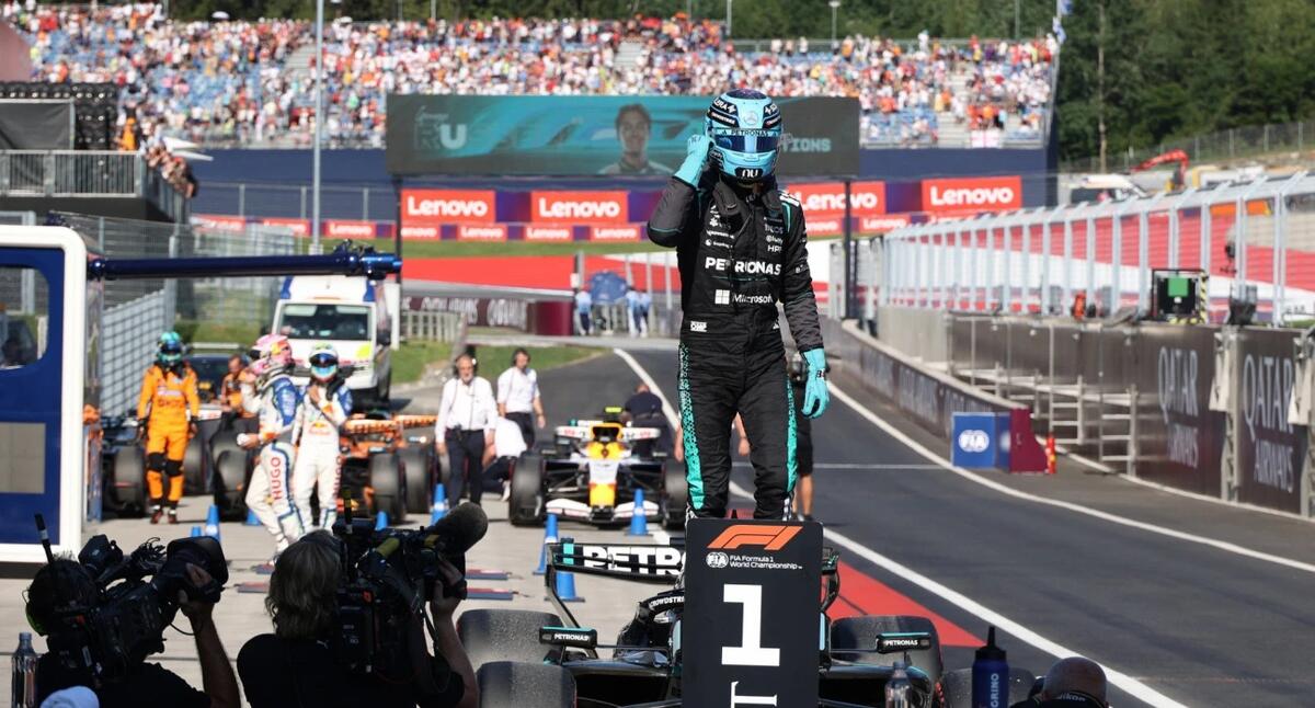 Η σειρά εκκίνησης στο Grand Prix της Αυστρίας: Στην ευνοϊκότερη θέση ο Ράσελ thumb