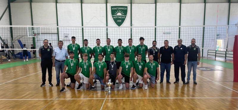 Βόλεϊ: Δευτεραθλήτρια Κ18 εφήβων η Αναγέννηση thumb
