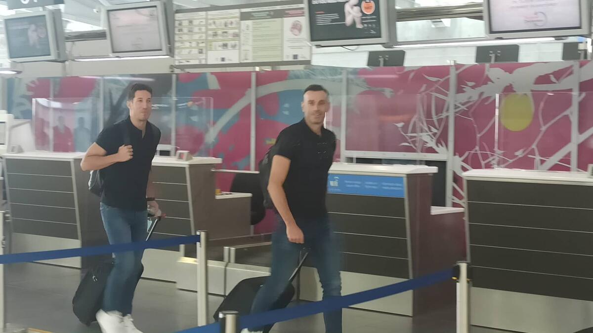 Φωτογραφίες: Στο αεροδρόμιο η αποστολή του Απόλλωνα! thumb