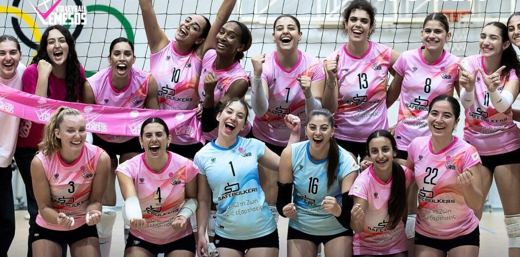 Νίκη για τη Lemesos Volleyball απέναντι στον Δικέφαλο Γερίου thumb
