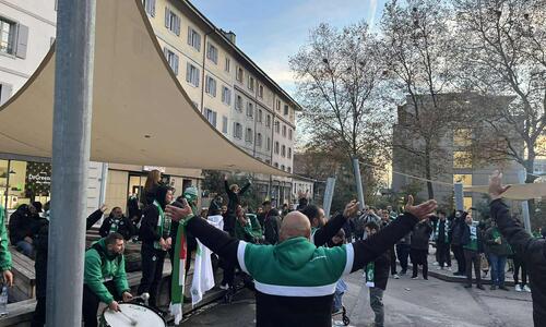 ΦΩΤΟΣ-ΒΙΝΤΕΟ S.T: To πράσινο... pre-game στη Λωζάνη! thumb