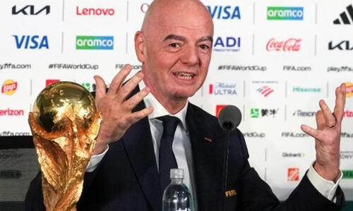 Ο Ινφαντίνο υπόσχεται τον τελικό του Μundial 2030 στο Μαρόκο για να πάρει δημόσια στήριξη! thumb