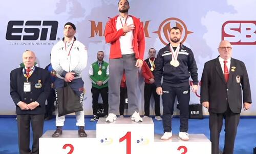 Σημαντική διάκριση - Ανέβηκε στο βάθρο ο Κωνσταντίνου και χάρισε μετάλλιο στη Κύπρο! thumb