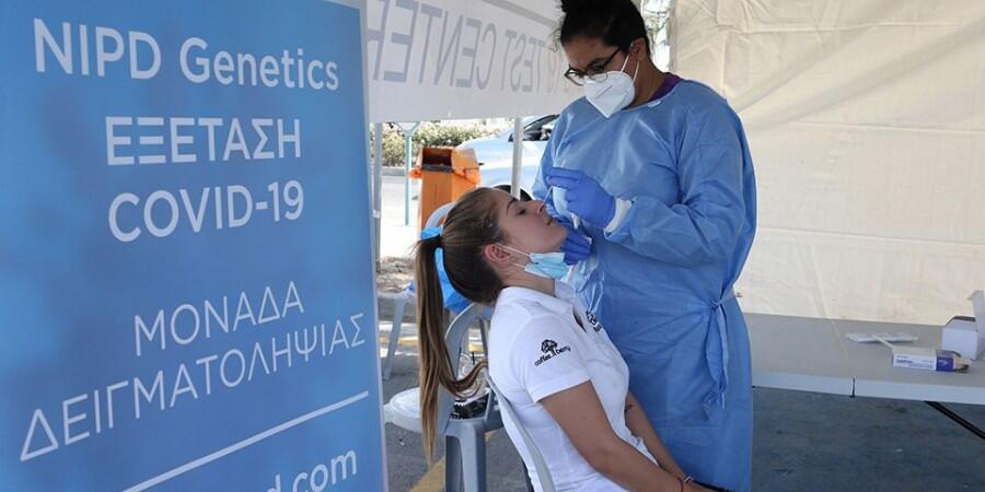 Ένας θάνατος και 401 κρούσματα στην Κύπρο- Άλλα 220 από rapid test thumb