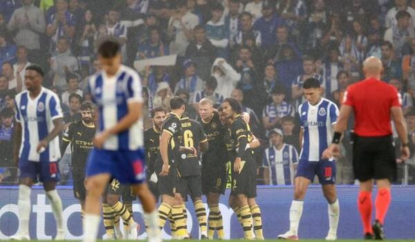 «Δράκος» Χάαλαντ ξελάσπωσε τη Σίτι στο Οπόρτο image