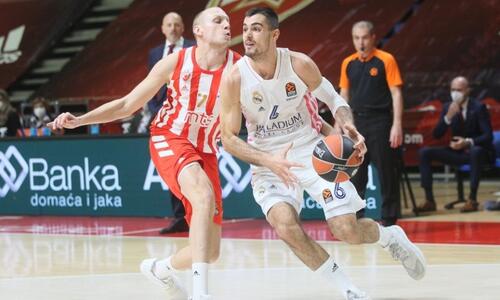EuroLeague: Στις 18 Ιανουαρίου το Ρεάλ-Ερυθρός Αστέρας thumb