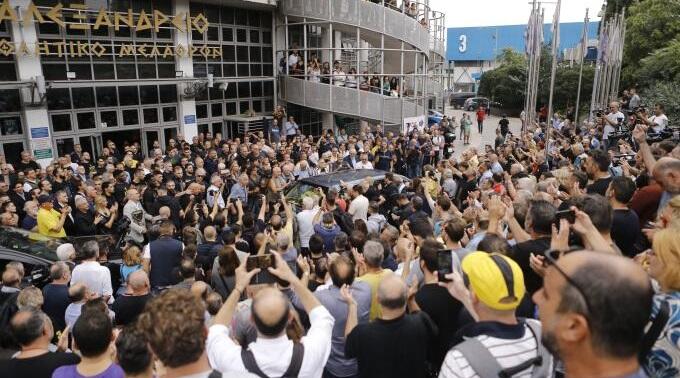 Το συγκλονιστικό «αντίο» στον Γιάννη Ιωαννίδη μέσα από τον φακό της ΚΑΕ Άρης thumb