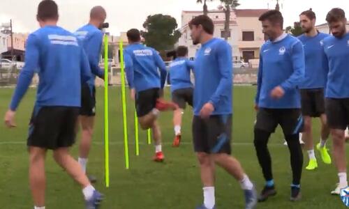 Η απογευματινή προπόνηση της Ανόρθωσης (video) thumb