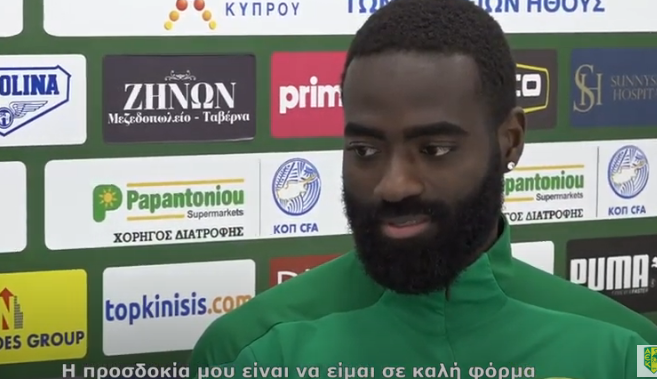«Να είμαι υπεύθυνος για ότι κάνω στο γήπεδο» (video) thumb