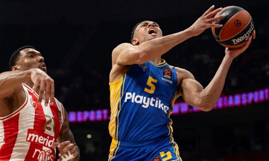 Euroleague: Στην 3η θέση η Μονακό, παρέμεινε σε τροχιά play in η Μακάμπι Τελ Αβίβ thumb