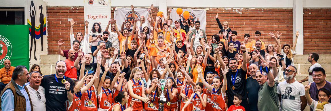 Πρωταθλήτρια επίλεκτης γυναικών Κ14 η Αναγέννηση thumb