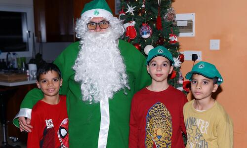 Η δράση του Green Santa thumb