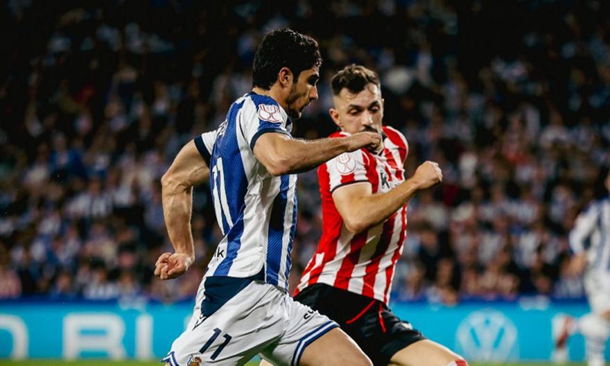 Copa del Rey: Πέταξε έξω την Ατλέτικο και έκλεισε ραντεβού στον τελικό η Σοσιεδάδ thumb