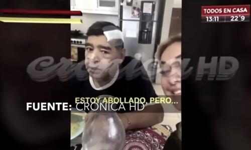 Μαραντόνα: Το τελευταίο βίντεο λίγο πριν πεθάνει  thumb