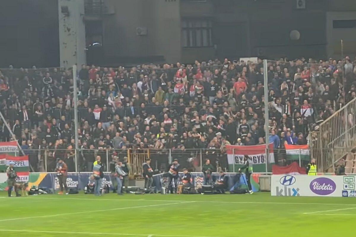 Βόσνιοι και Ούγγροι οπαδοί φώναζαν μαζί «σκοτώστε τους Σέρβους»! thumb