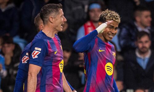 La Liga: Χατ τρικ του Λεβαντόφσκι, στο -3 η Μπαρτσελόνα από την κορυφή thumb