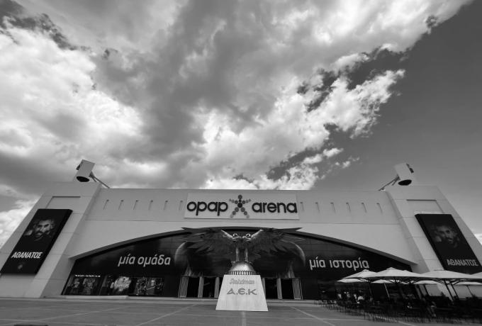 Συγκλονιστικό γκράφιτι για τον Μιχάλη στην «OPAP Arena» (pic) thumb