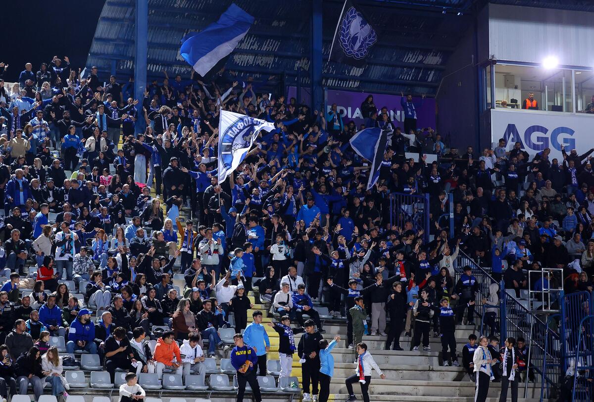 ΒΙΝΤΕΟ: Ένταση σε κερκίδα της Πάφος FC με φίλους των «πρασίνων» thumb