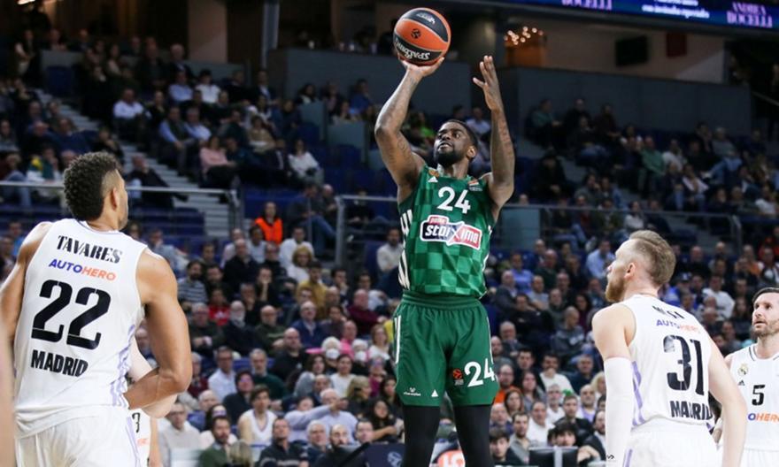 Euroleague: Έπεσε… εύκολα στη Μαδρίτη ο Παναθηναϊκός thumb
