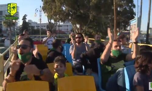 Οι νταμπλούχοι στο AEK LARNACA TV (video) thumb