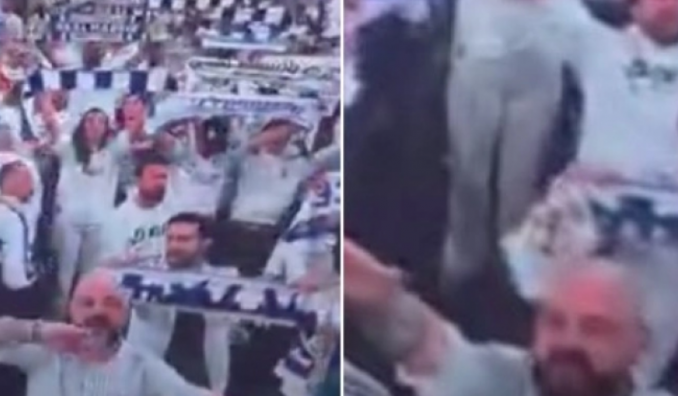 Αποβλήθηκε οπαδός της Ρεάλ για ναζιστικό χαιρετισμό στο «Μπερναμπέου» thumb