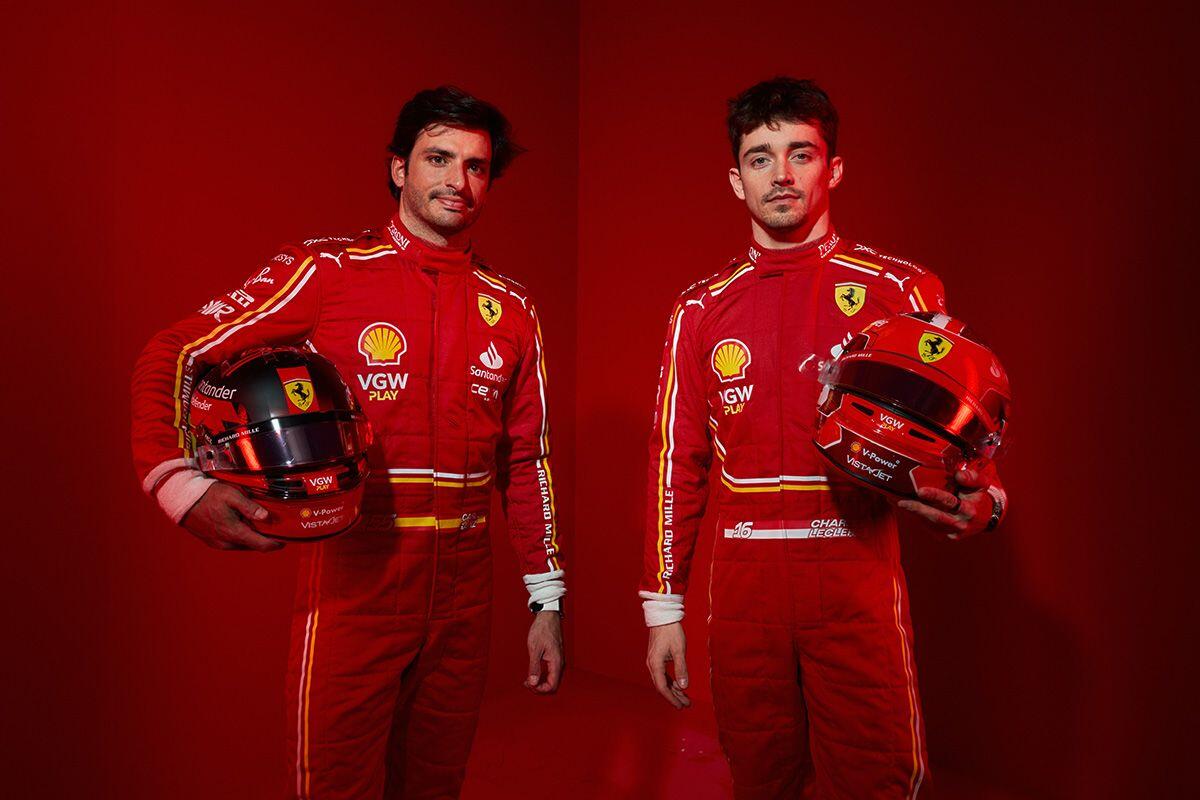 Τι ζητούν από τη νέα Ferrari SF-24 οι Λεκλέρ και Σάινθ; thumb