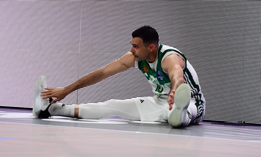 Σλούκας, η επιστροφή: Πάτησε ξανά παρκέ ο αρχηγός του Παναθηναϊκού thumb