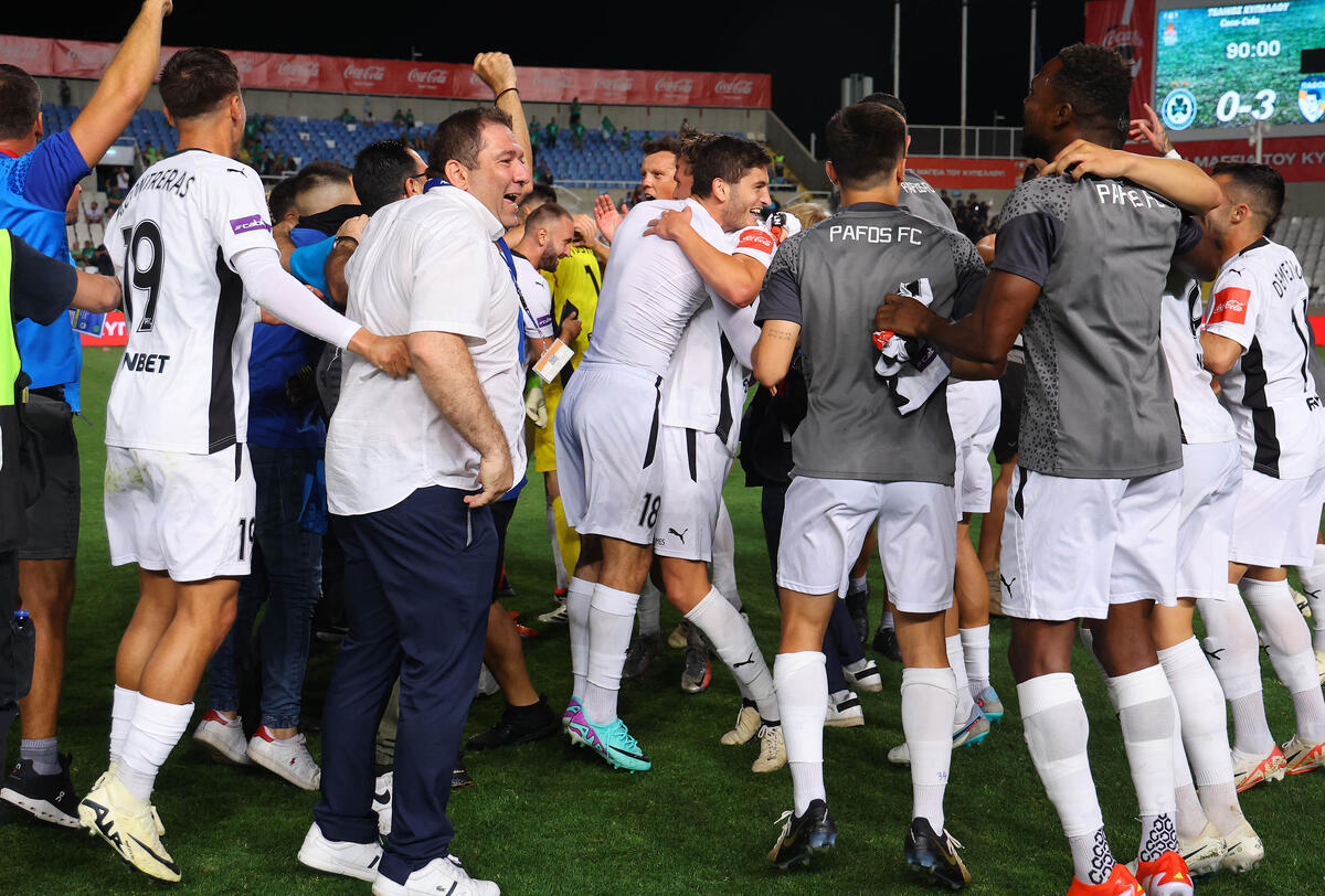 Συγχαρητήρια από Ανόρθωση στην Πάφο FC για το κύπελλο thumb