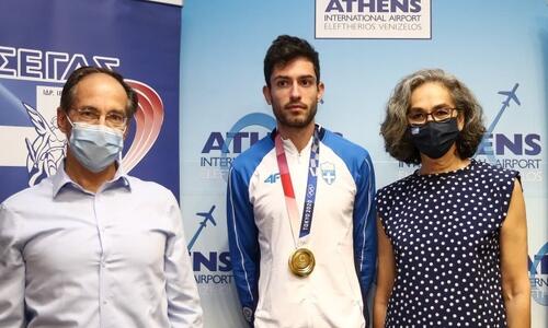 Στην Αθήνα ο Ολυμπιονίκης Μίλτος Τεντόγλου thumb