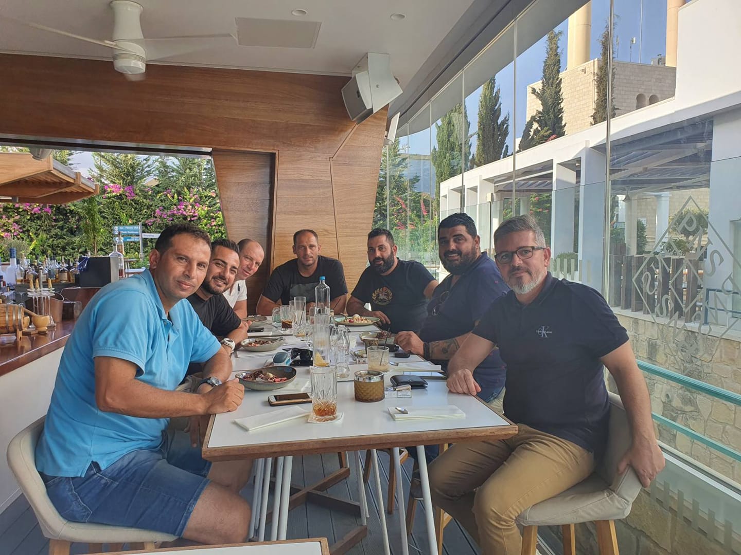 Γευμάτισαν διοίκηση και προπονητική ομάδα thumb