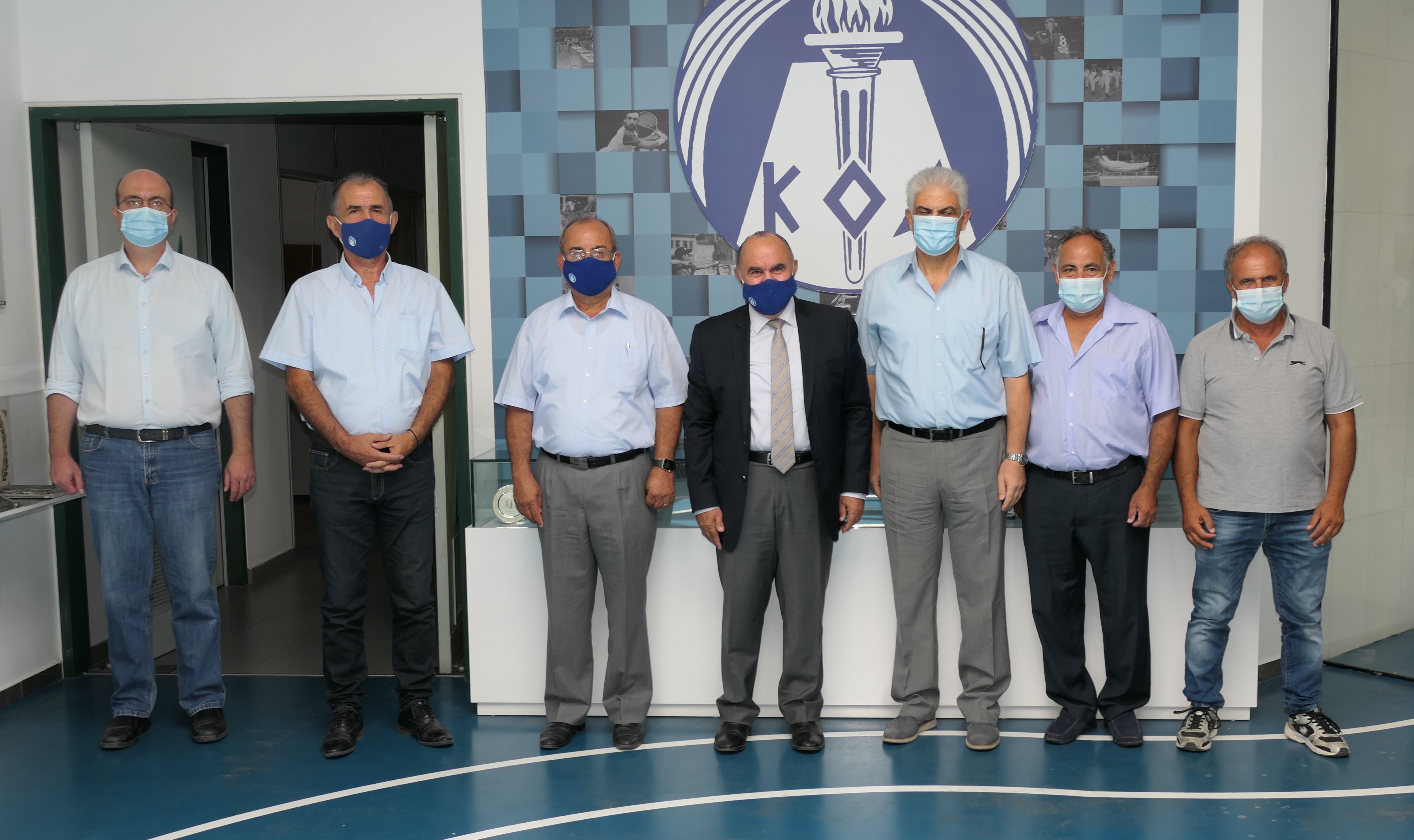 Ο Πρόεδρος του ΚΟΑ συναντήθηκε με το Κ.Σ. Παλιομετόχου thumb