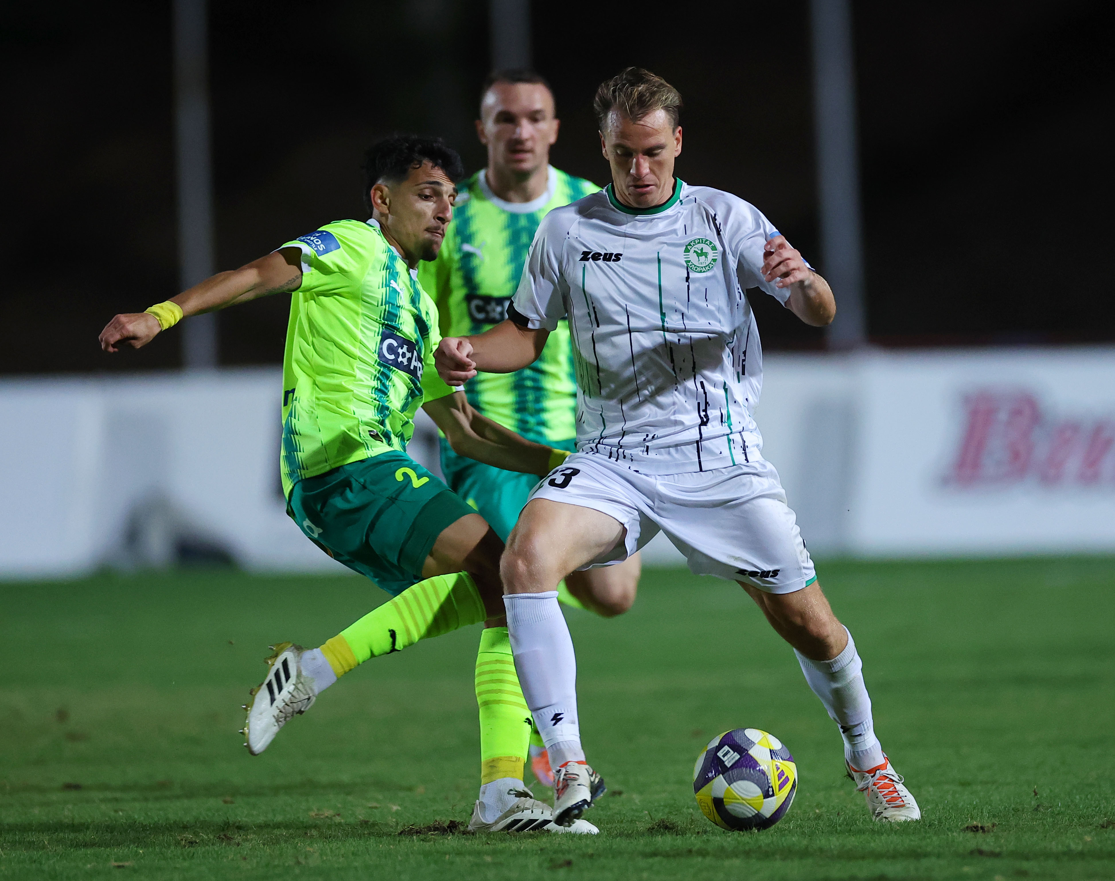 Ακρίτας Χλώρακας – AEK  1 – 1 : Της έβαλε τέλος στο σερί  thumb