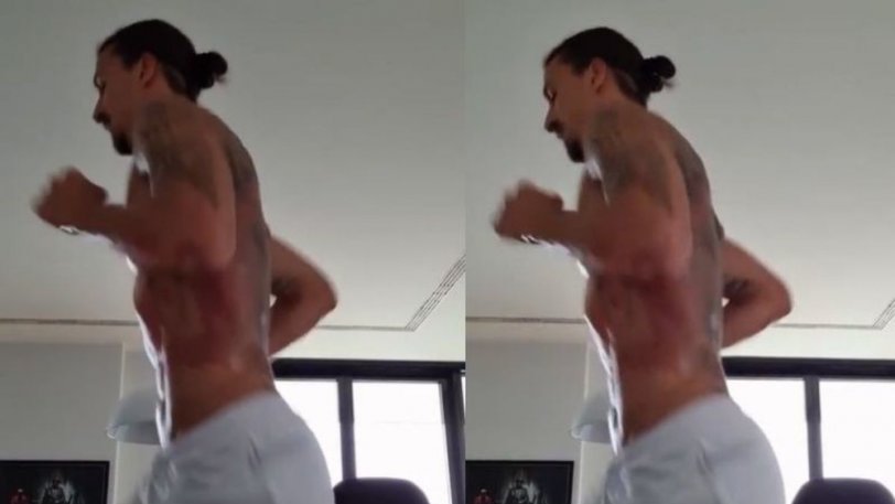 Ζλάταν: Δεν τον σταματά ούτε ο κορονοϊός! thumb