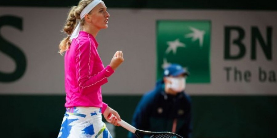 Roland Garros: Σε ημιτελικό 8 χρόνια μετά η Κβίτοβα thumb