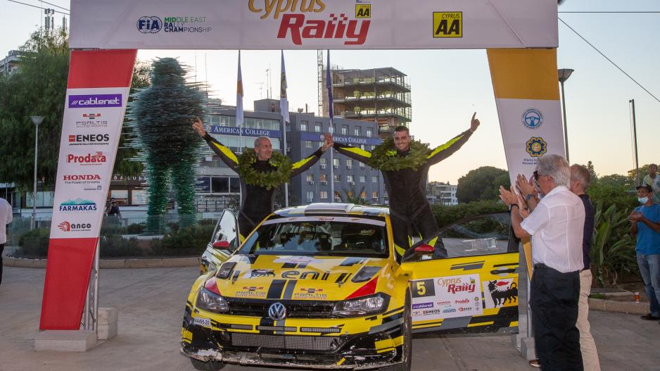 Κυρίαρχος ο Τσουλόφτας στο Cyprus Rally thumb