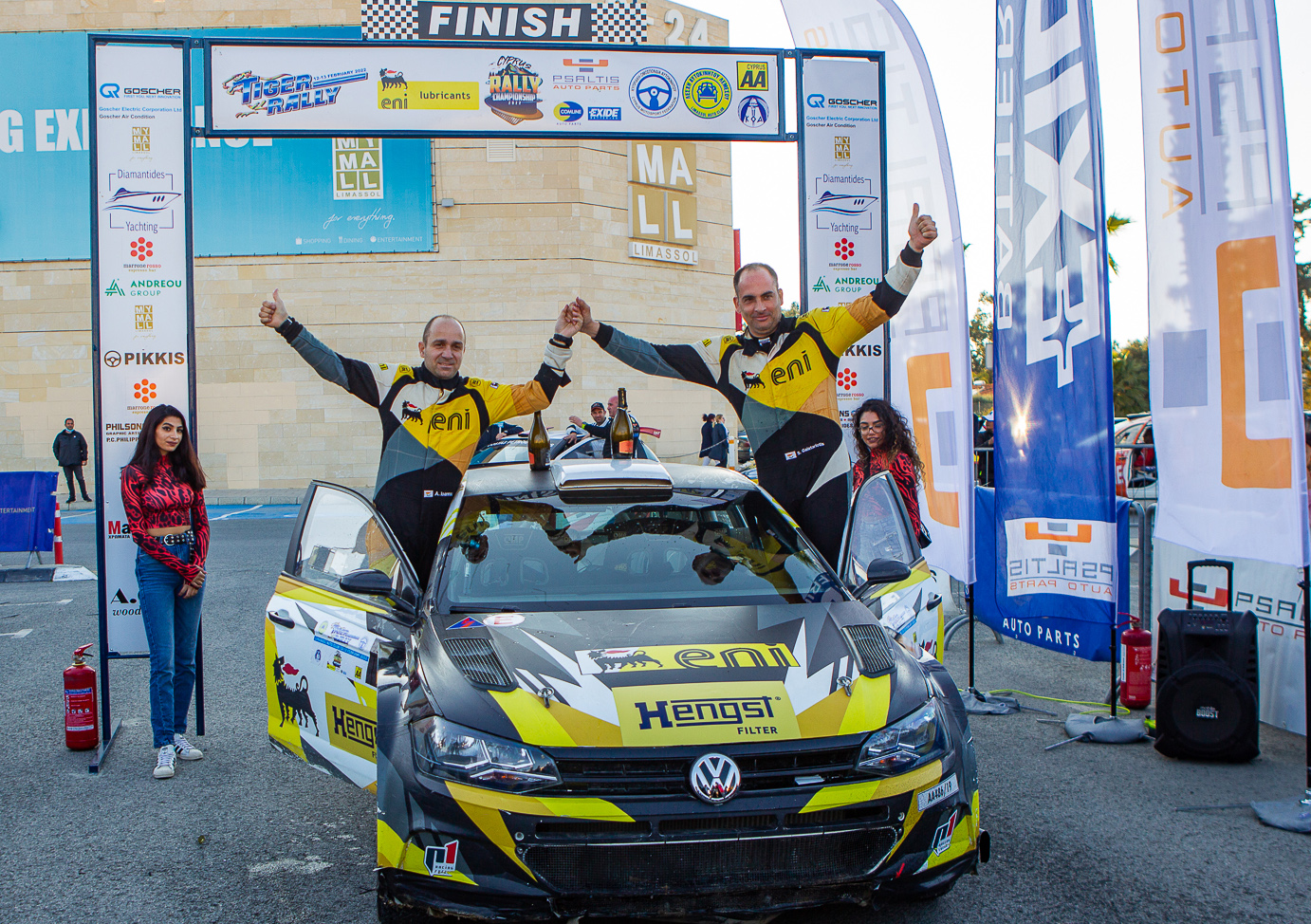 Κυρίαρχος του Tiger Rally ο περσινός Πρωταθλητής Σίμος Γαλαταριώτης  thumb