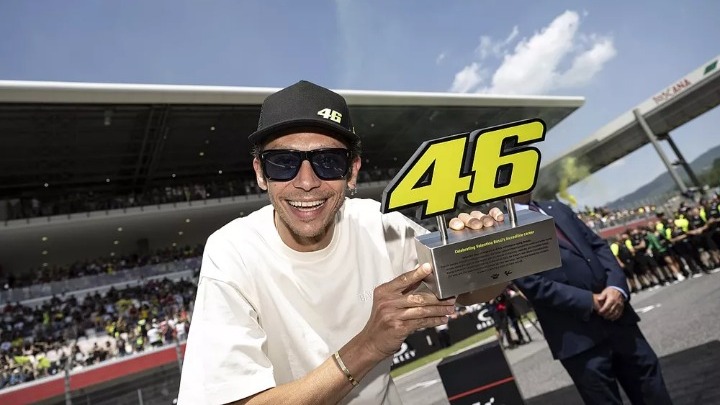 To Moto GP απέσυρε το Νο 46  thumb