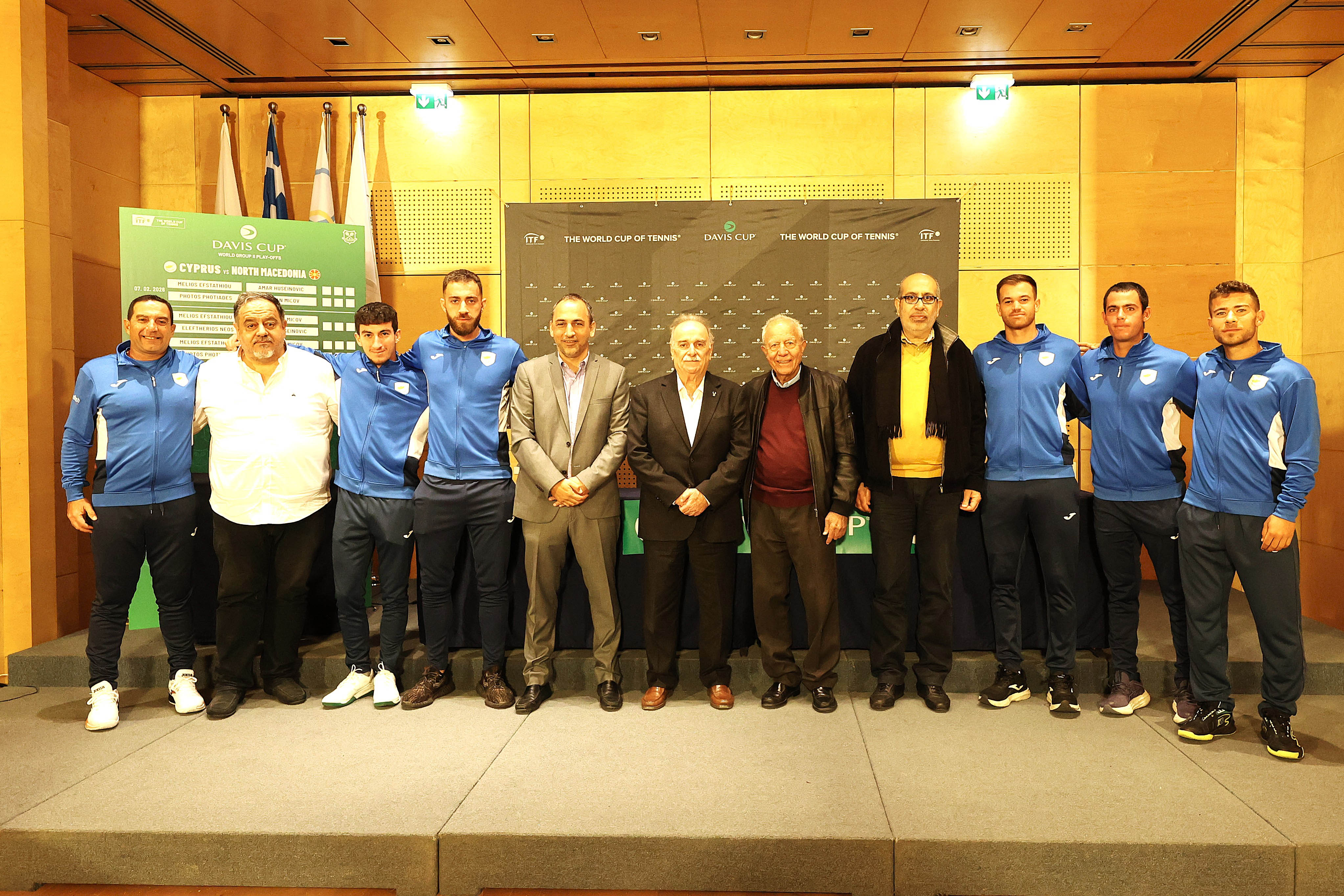 Davis Cup: Η κλήρωση του Κύπρος - Σκόπια: Αισιοδοξία για πρόκριση thumb