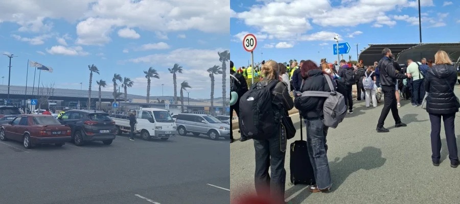 Εκκενώθηκε το αεροδρόμιο Πάφου - Πληροφορίες για ύποπτο ιπτάμενο αντικείμενο thumb