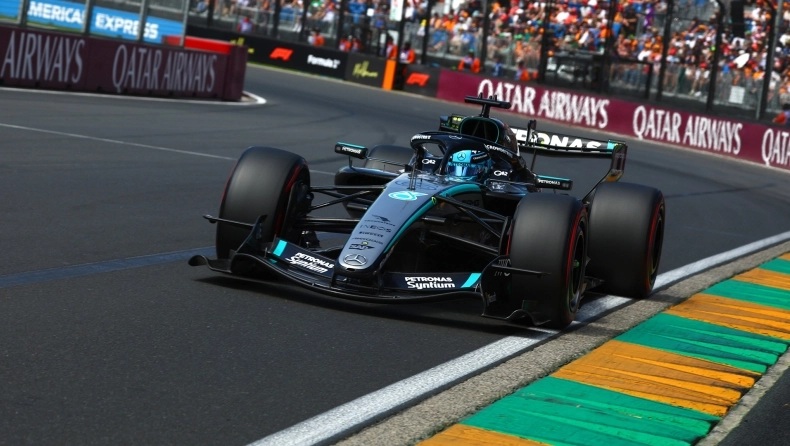 F1: Ο Ράσελ διά περιπάτου στη Pole Position του GP της Αυστραλίας thumb