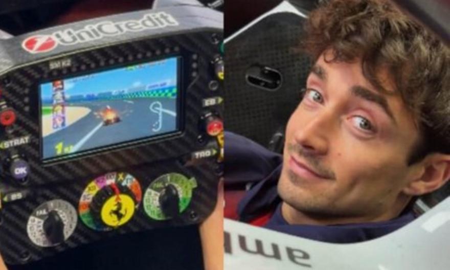 Η Ferrari τρόλαρε τον Λεκλέρ με Mario Kart για τις δηλώσεις του στην Αυστραλία! thumb