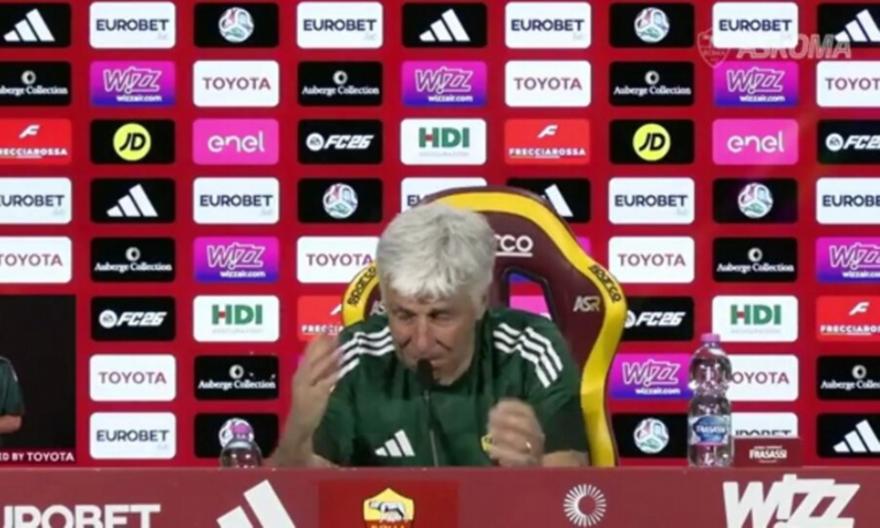 Συγκινητική στιγμή: Ο Γκασπερίνι βούρκωσε, ενώ μιλούσε για την Αταλάντα! thumb