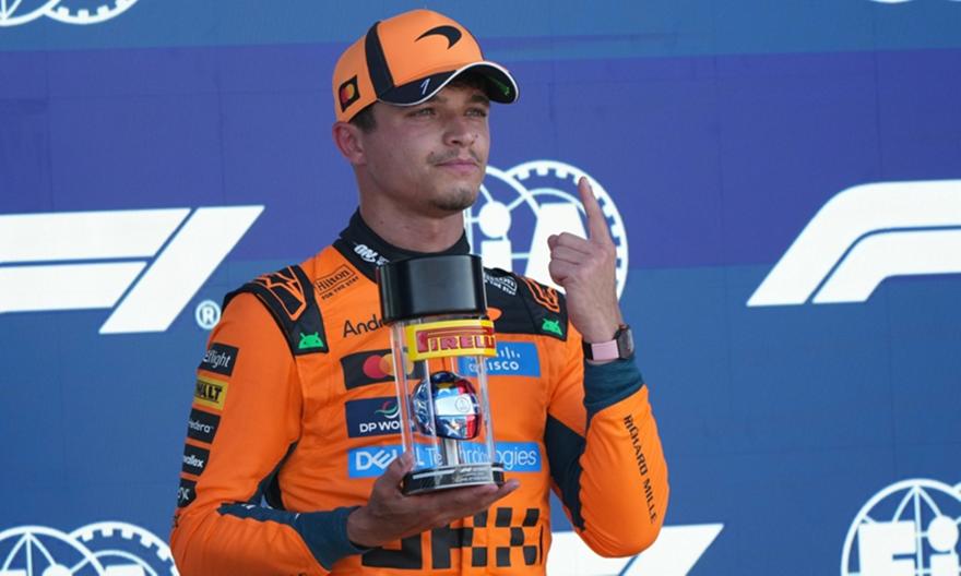 H McLaren είναι εδώ: Ο Λάντο Νόρις πήρε την sprint pole στο Μαϊάμι! thumb